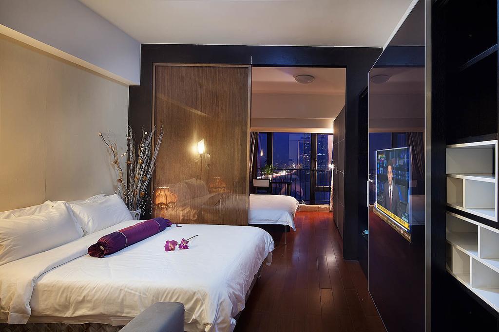 U Hotel Apartment Guangzhou Exterior foto